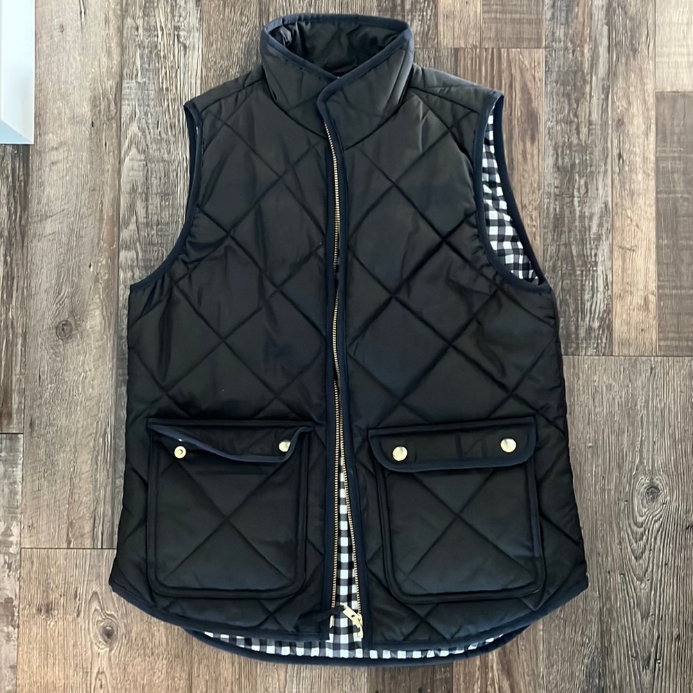 J CREW black vest
